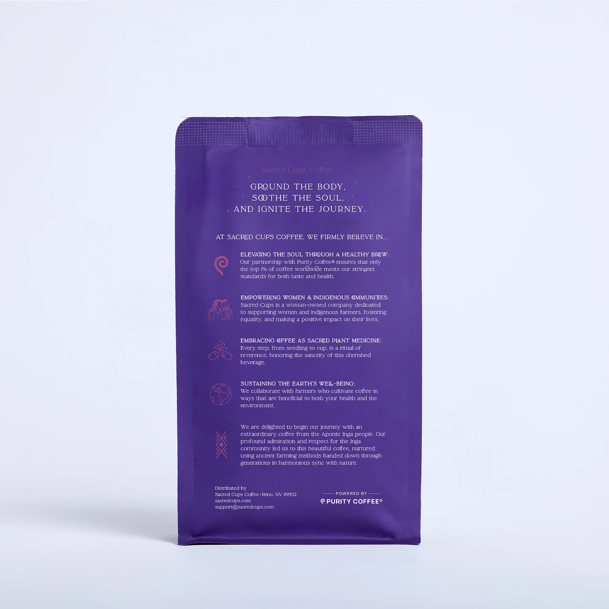 Aponte Inga Dark Roast Whole Bean Coffee - Image 2
