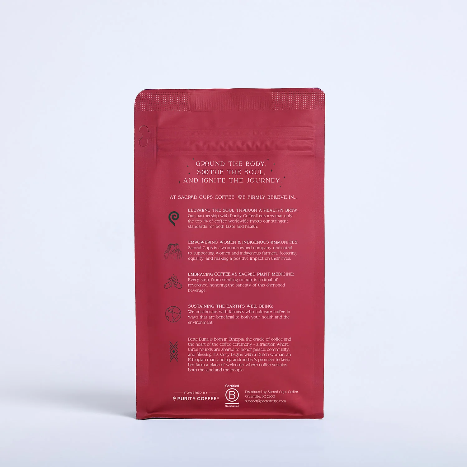 Ethiopia Bette Buna Whole Bean Coffee - Image 2