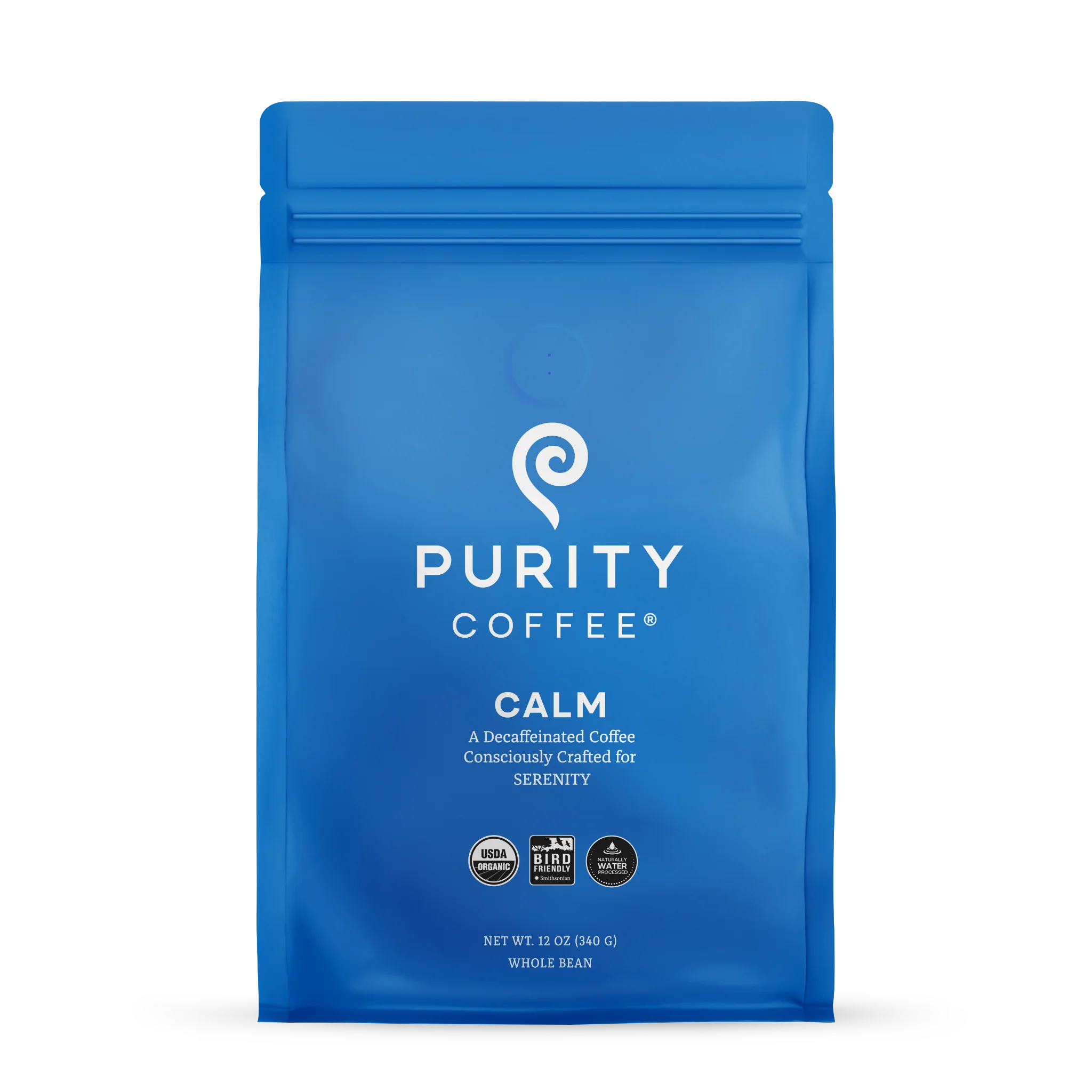 Wholesale - CALM: Decaf Whole Bean Coffee 12oz 6pk
