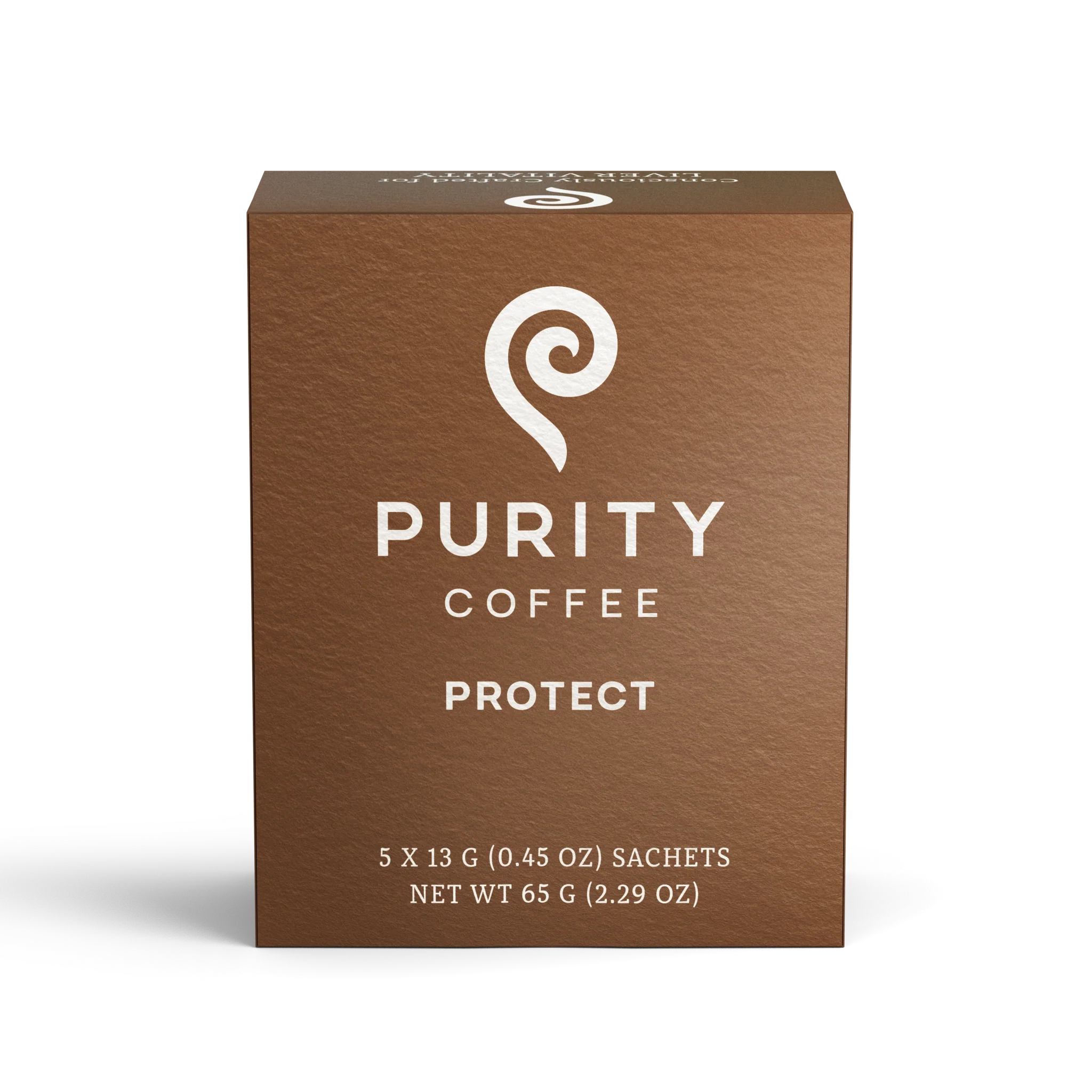 Wholesale - PROTECT: Light-Medium Roast Single-Serve Coffee Sachets 12pk 5ct